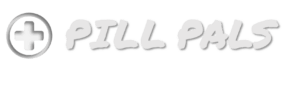 pill pals logo ice white